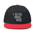 The Count: "I never drink... Wine." Hat | Vampire Horror Snapback Cap