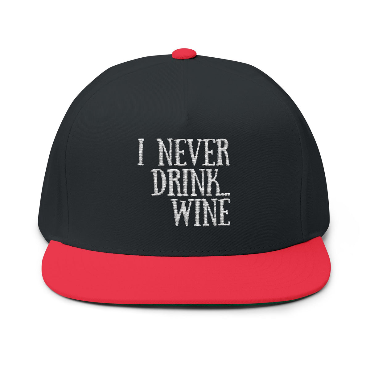 The Count: "I never drink... Wine." Hat | Vampire Horror Snapback Cap - Thousand Year Co