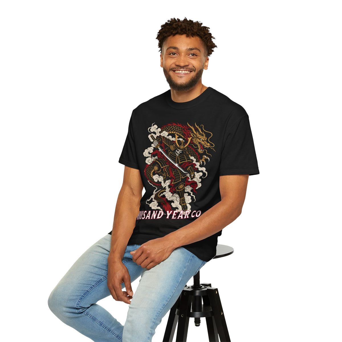 Samurai Dragon T Shirt