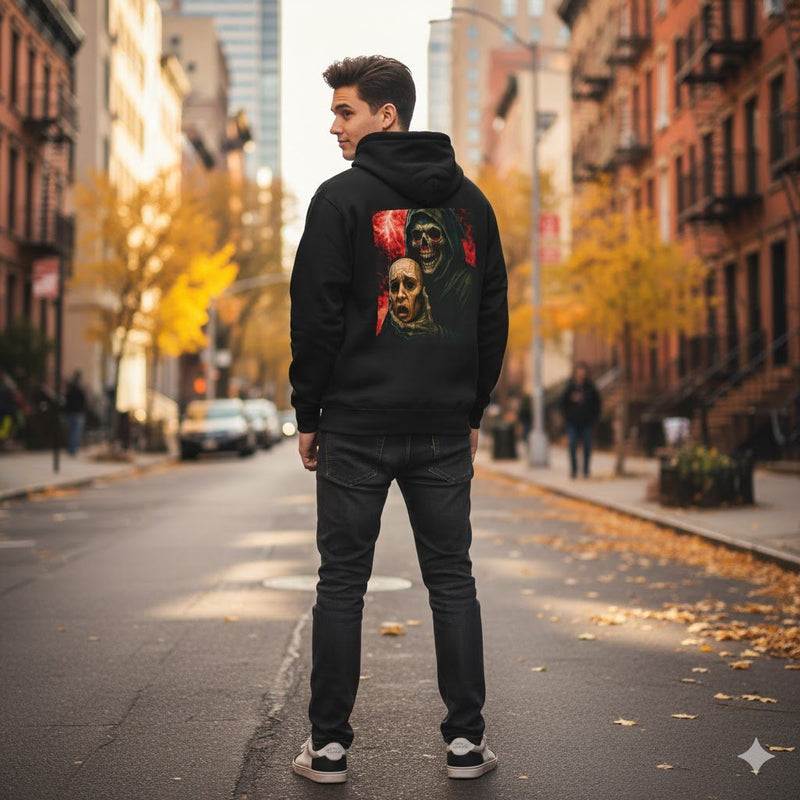 Behind The Mask - Midweight Hoodie - Thousand Year Co