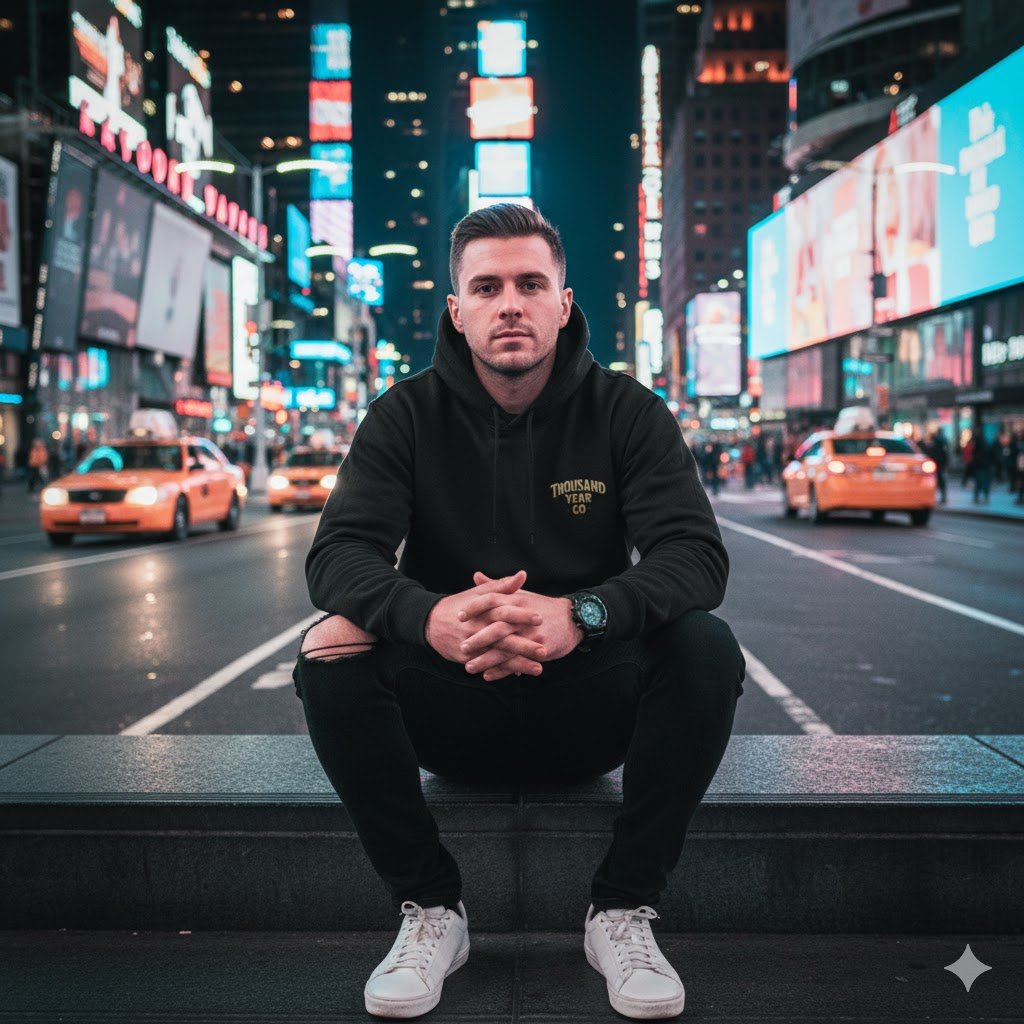 City Ride POV - Midweight Hoodie - Thousand Year Co