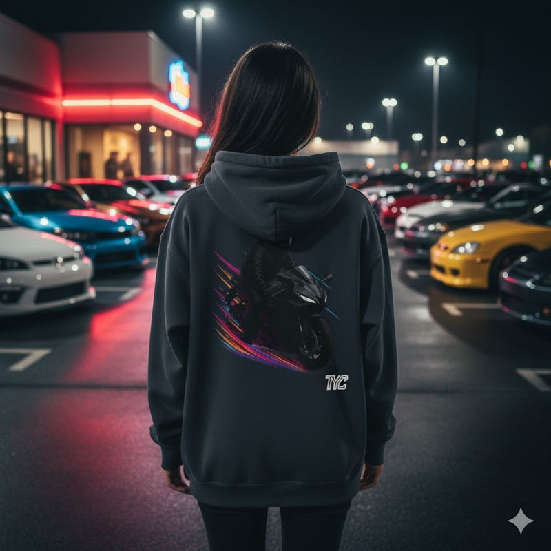 Neon Speed Street Lightweight Hoodie - Thousand Year Co