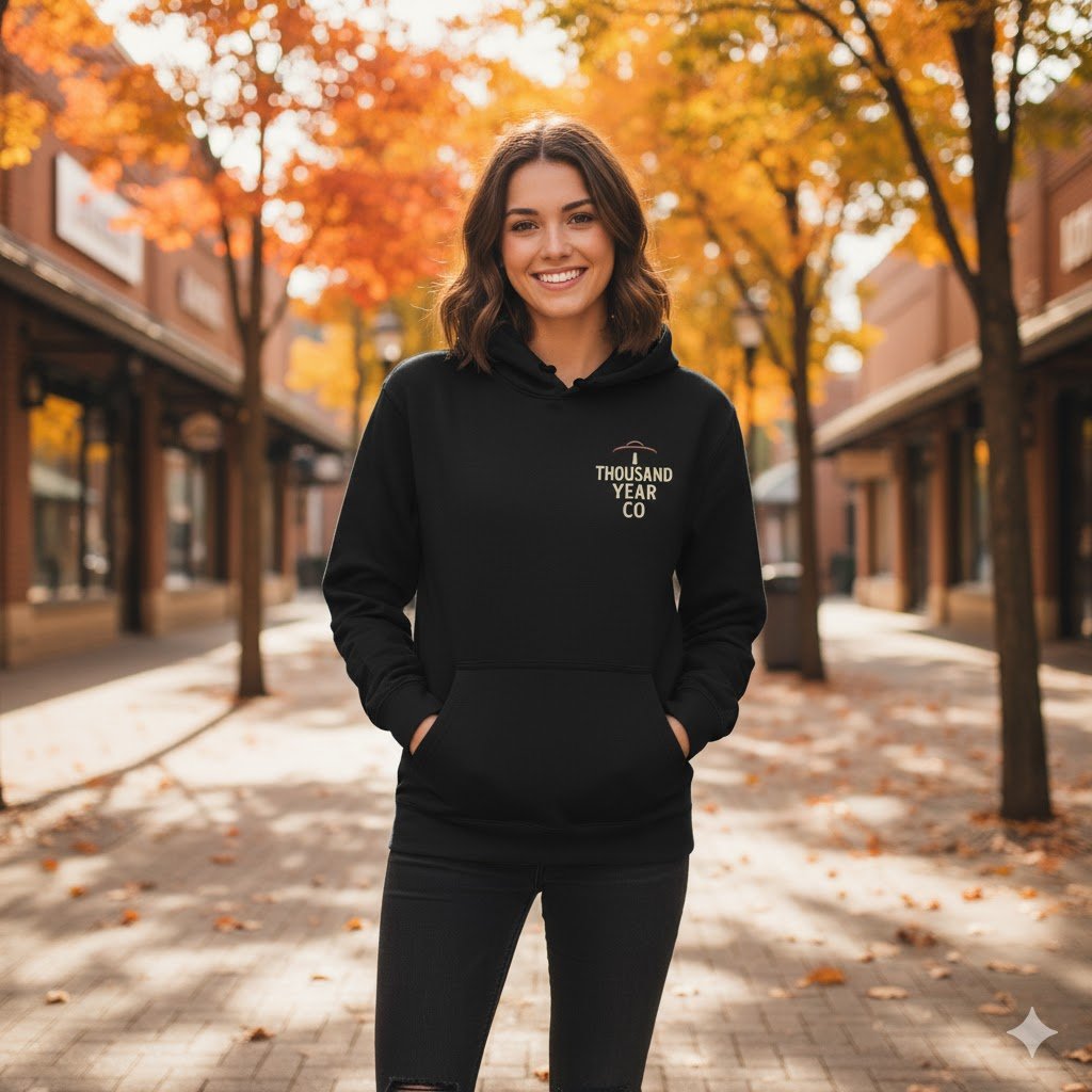 Some Trips You Never Come Back From - Midweight Hoodie - Thousand Year Co