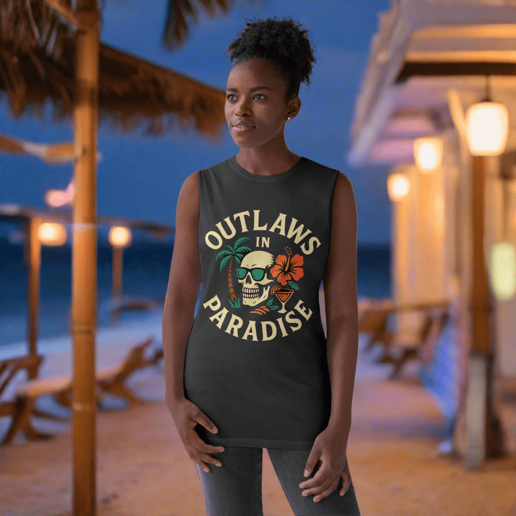 Outlaws in Paradise Graphic Tank - Thousand Year Co