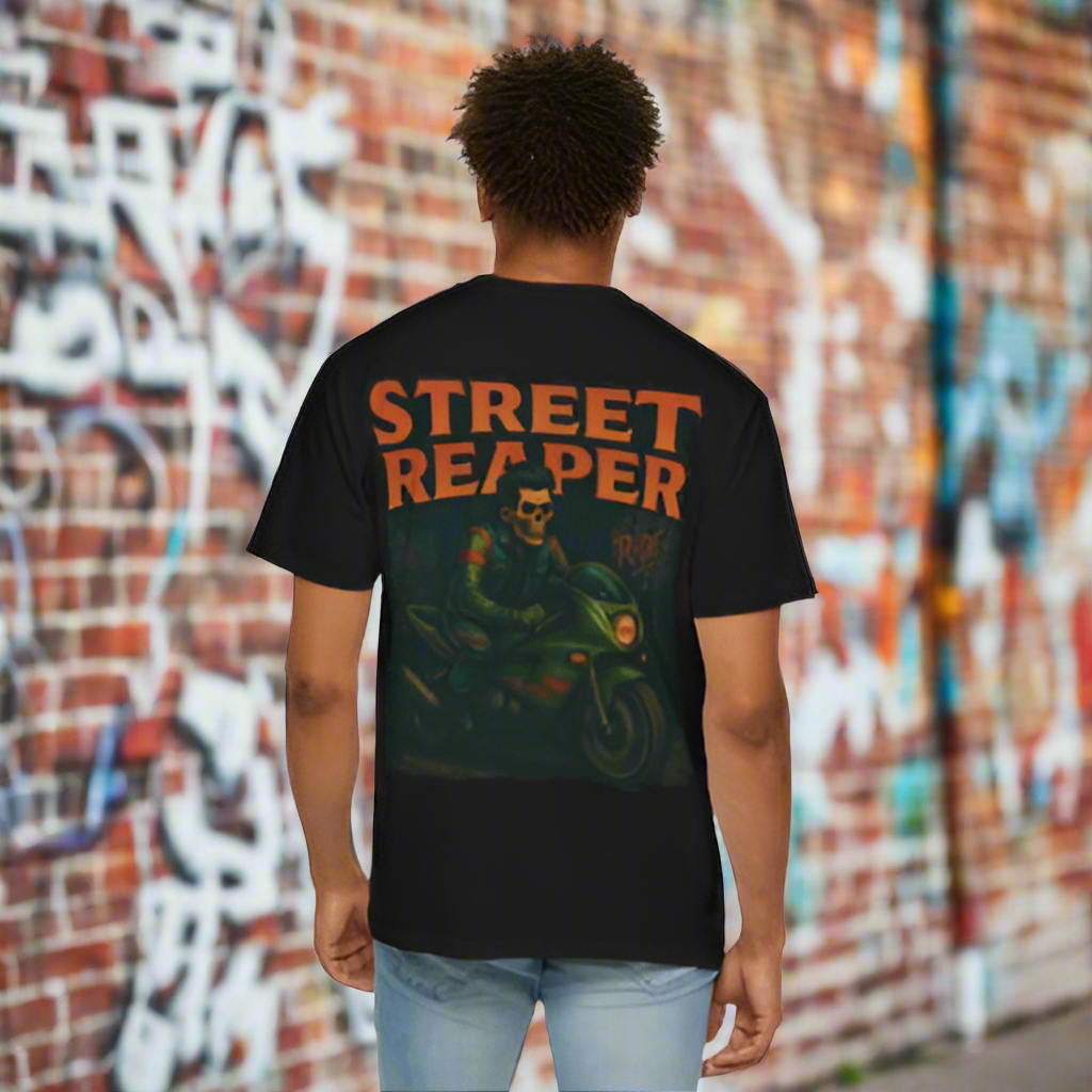 Street Reaper – 1990s Speed Bike Reaper T Shirt - Thousand Year Co