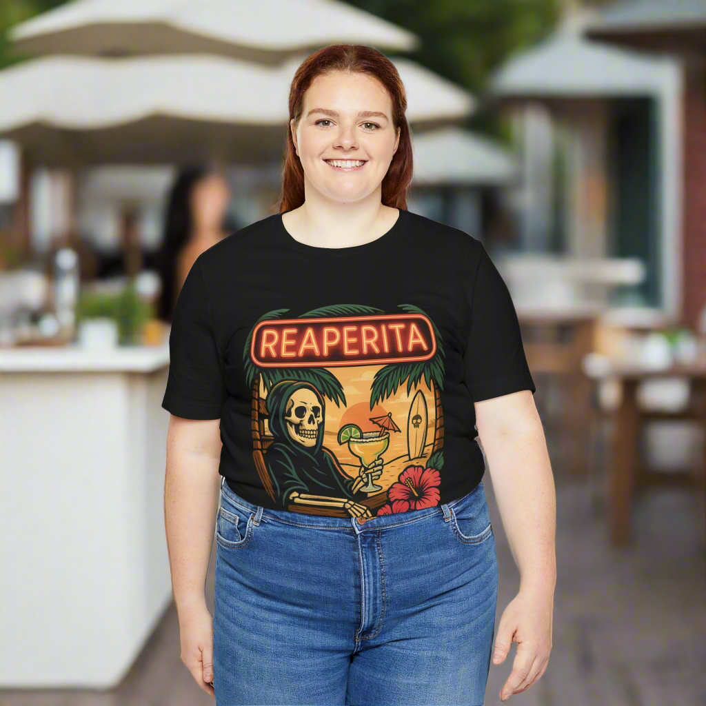 Reaperita Beach Bar Graphic Tee - Outlaws in Paradise