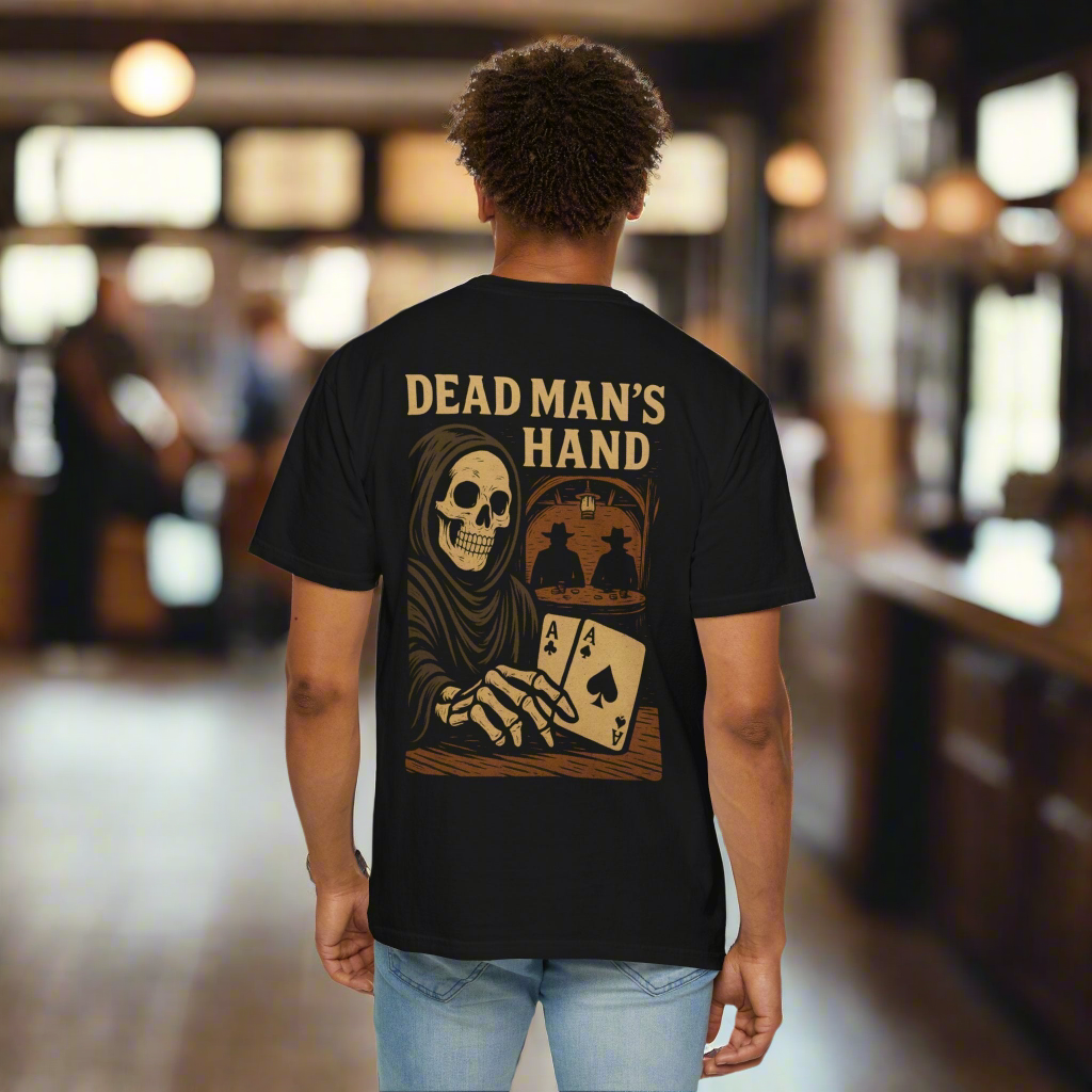 Dead Man’s Hand - Billy the Reaper × Aces of Death T Shirt